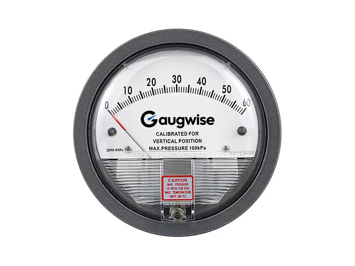 Gaugwise TE2000 Differential Pressure Gauge