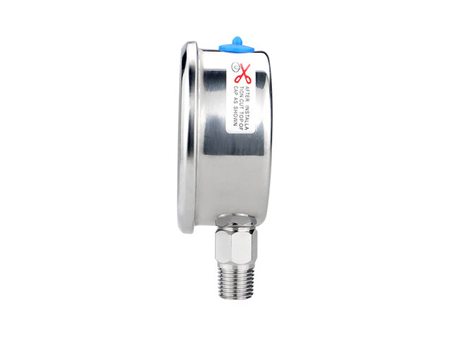 Gaugwise Y60BF 60mm Compact Stainless Radial Gauge for Process OEM