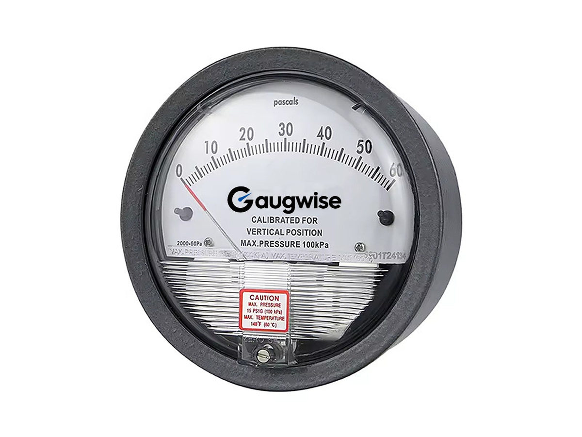 Gaugwise TE2000 Differential Pressure Gauge