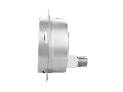 Gaugwise Y100ZTBF 100mm Stainless Back Flange Pressure Gauge