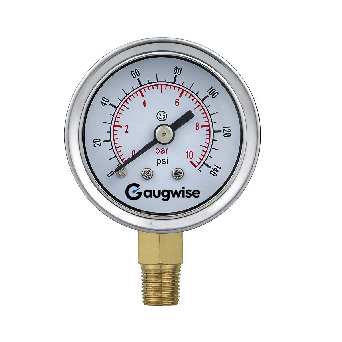 Gaugwise Y40 40mm Compact General Purpose Pressure Gauge