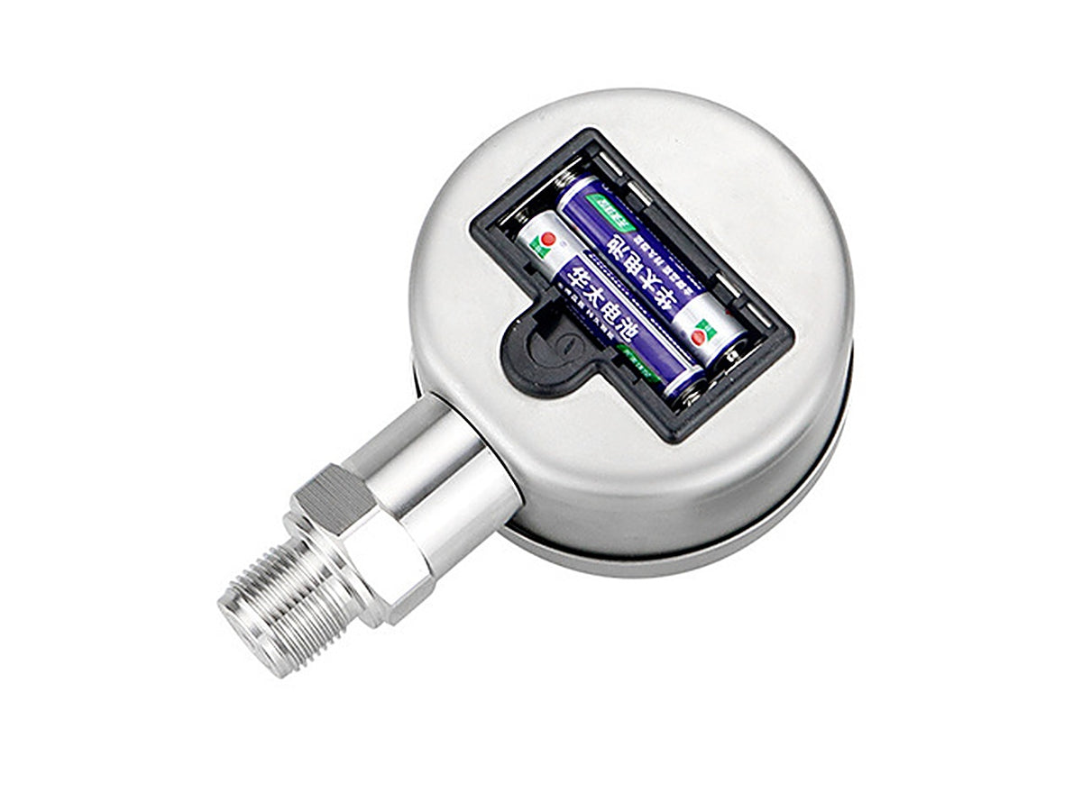 Gaugwise YS80BF 80mm Stainless Steel Digital LCD Pressure Gauge